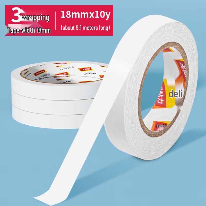 

Deli High Adhesion Double-Sided Thin Paper Tape