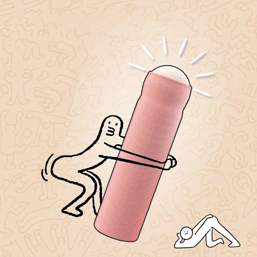 Ciekawe Ręczne Światło Nocne Kreatywna Lampa LED do Snu Oryginalny Design Unikalna Metoda Przełączania Posiada Podstawę do Postawienia na Stole