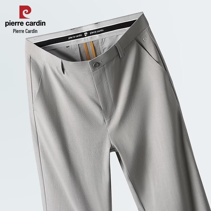 Pierre Cardin Men s Linen Blend Casual Straight-Leg Pants 30
