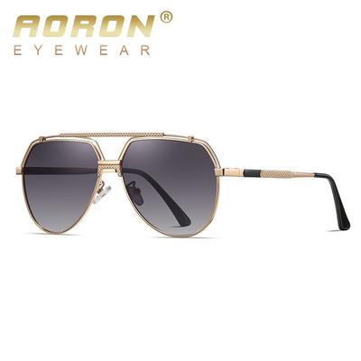 Lunettes de soleil polarisées pour hommes, Design de marque, en alliage d'extérieur, pour la pêche, pour la conduite