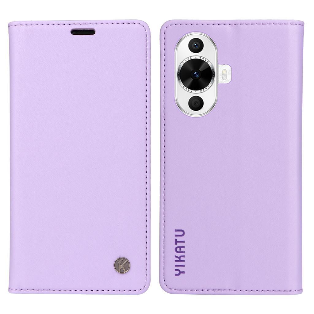 YIKATU YK-001 For Huawei nova 12s 4G/nova 12 Lite 4G/nova 11 Case Strong Magnetic Leather Phone Cover