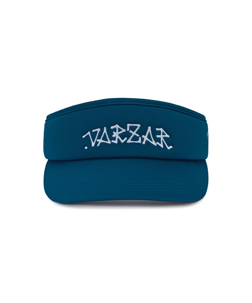 Bajal Palm Tree Logo Sun Cap Blue Green