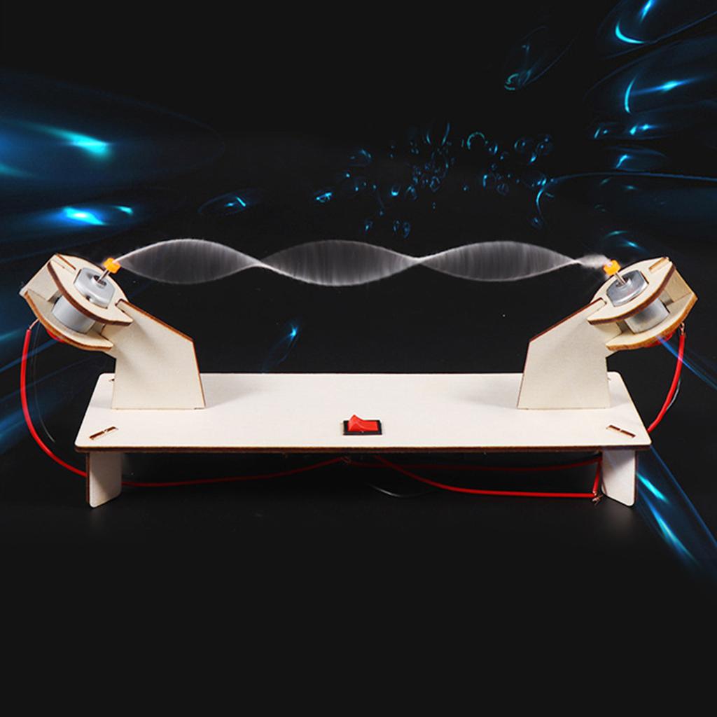 Handmade Assembly Toy Standing Wave Experiment Kits STEM Learning Educational Tool Inspire Creativity for Kids