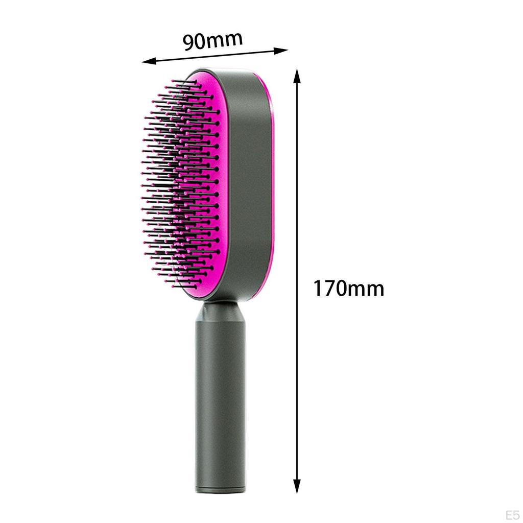 Spazzola Districante per Capelli da Donna, Durevole Facile Creativa Massaggio Regalo Pettine Portatile