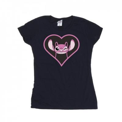Womens/Ladies Angel Heart Cotton T-Shirt