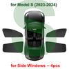 Car Sunshade for Tesla Model 3 Y S X 2024 2025 Sun Shade Privacy Shading Cover l Front Rear Side Window UV Protector Highland M3H