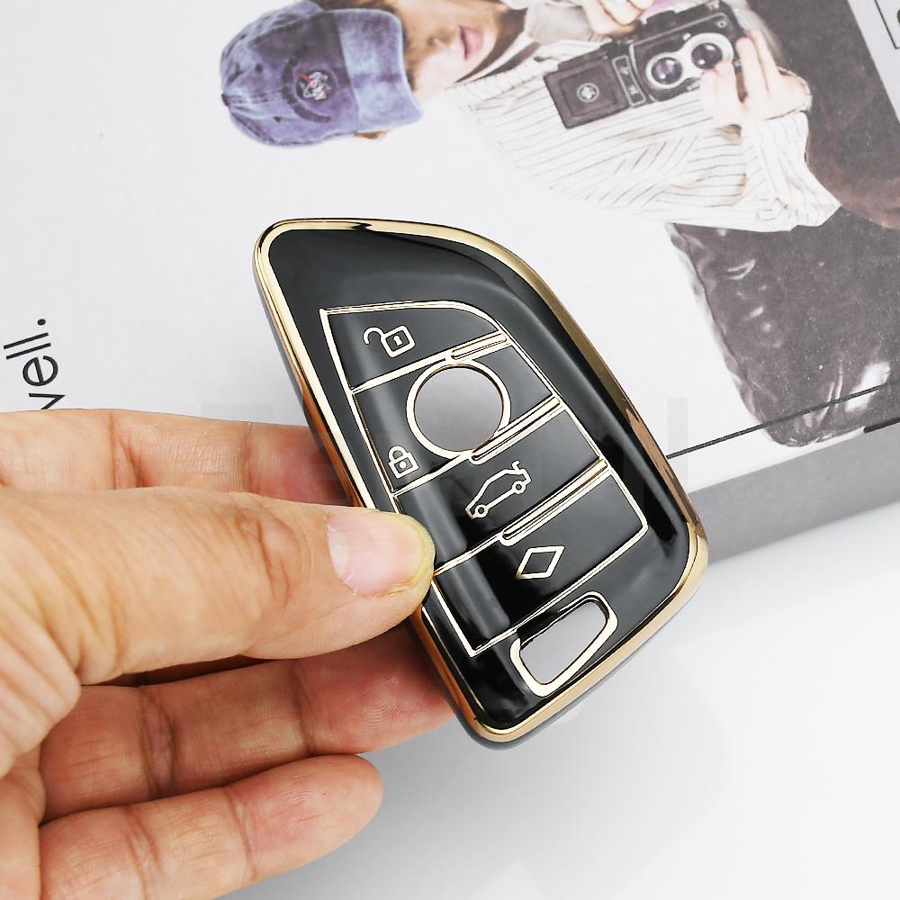 Tpu Car Key Case Cover Bag Accessories Auto Shell Fob Holder For Bmw F20 G20 G30 X1 X3 X4 X5 G05 X6 X7 G11 F15 F16 G01 G02 F48