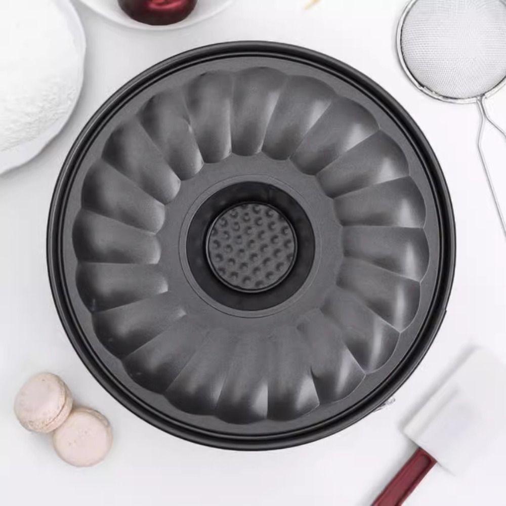 with Buckle Springform Cake Pan Detachable Bottom Cheesecake Mold 7 in Chiffon Cake Pan  Bread