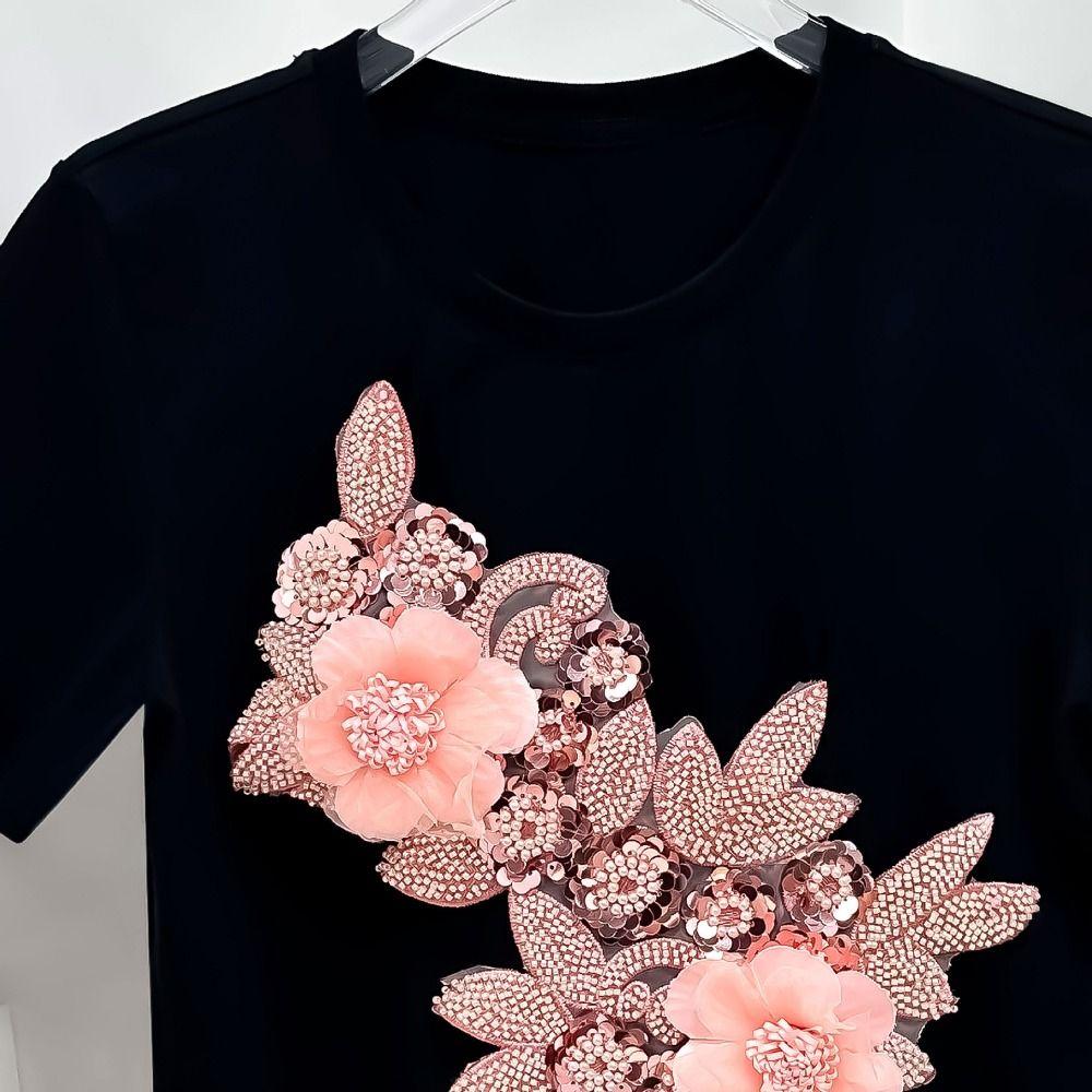 Lace Fabric Cloth Patch DIY Crafts Cloth Applique Flower Embroidery Applique  Dressmaking