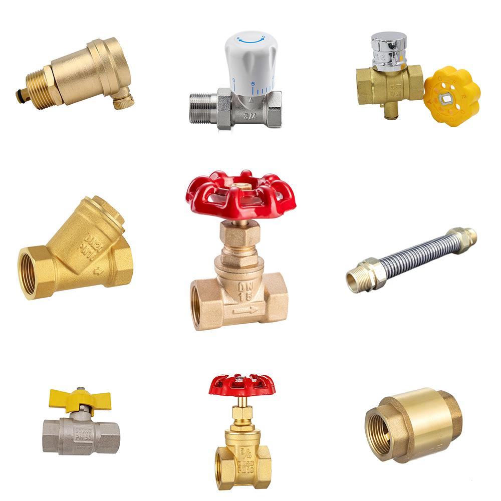 Thread Brass Vertical Spring Check Valve Spring Loaded Check ValveCopper Check Valves for Compressors