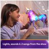 Unicorn Academy Interactive Rainbow Light-Up Wild Stars with Lights, Sounds & Music, Doll & Unicorn Toy for Ages 4+