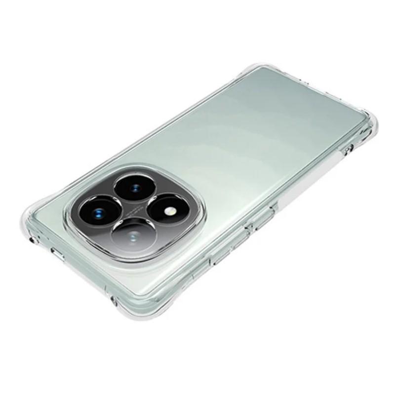 For Xiaomi Redmi Note 14 Pro+ 5G Clear TPU Case WANLONFENG TM Series 2.0mm Phone Back Cover