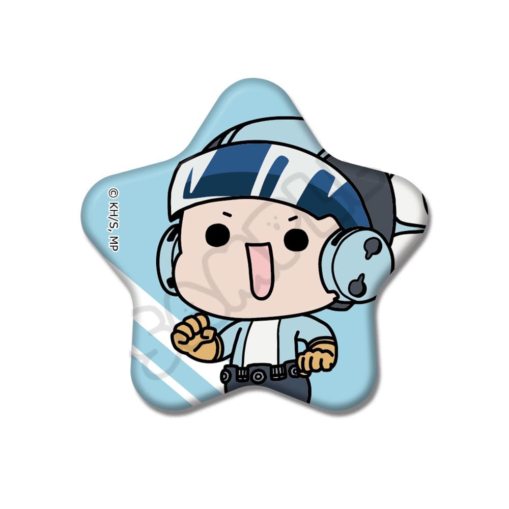 TV Anime Hero 1st Can Badge M H "My Academia" [Manual] Everyone's Mochocho-ization Mission! Star-Shaped