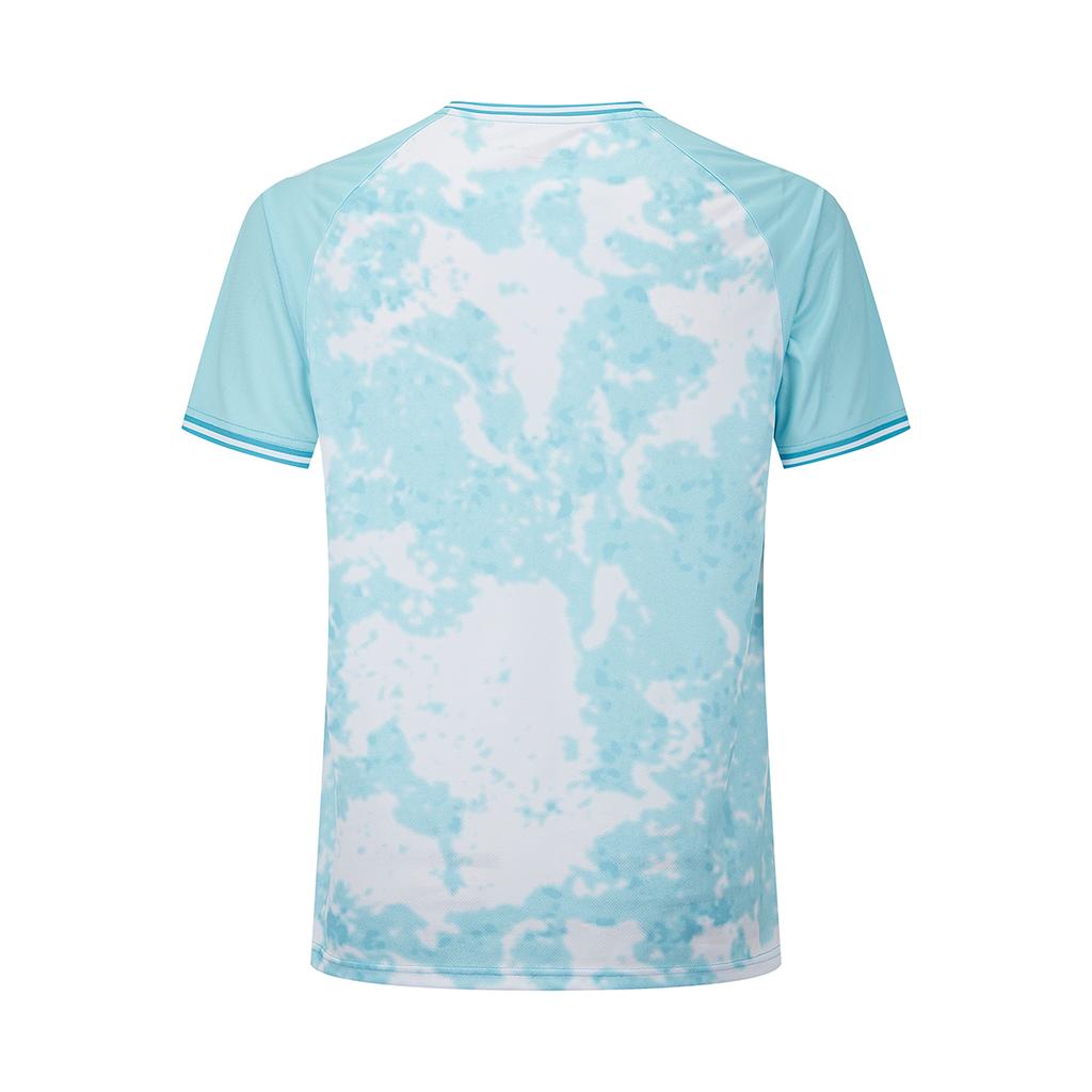 Under Armour SS25 Retro Football Sports Running Jersey Workout Casual Comfortable Short Sleeve T-Shirt Unisex Tops Light-Blue 25500513-438