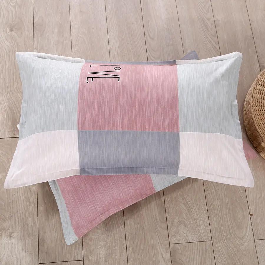 2pcs Northern Europe Pillowcase Cartoon Pillowcase Comfortable Student Pillowcase Anime Body pillow decorative pillow case