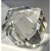 Lab Created White Topaz 100-102 Ct Fancy Cube Cut Certified Beautiful Gemstone