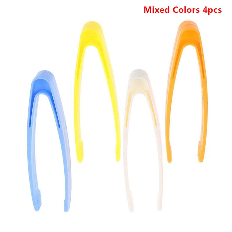 Düz Başlıklı Plastik Cımbız Kozmetik Cımbız İlk Yardım Seti Cımbızı Medikal Aletler Cımbız Toptan Büyük Beyaz Klips