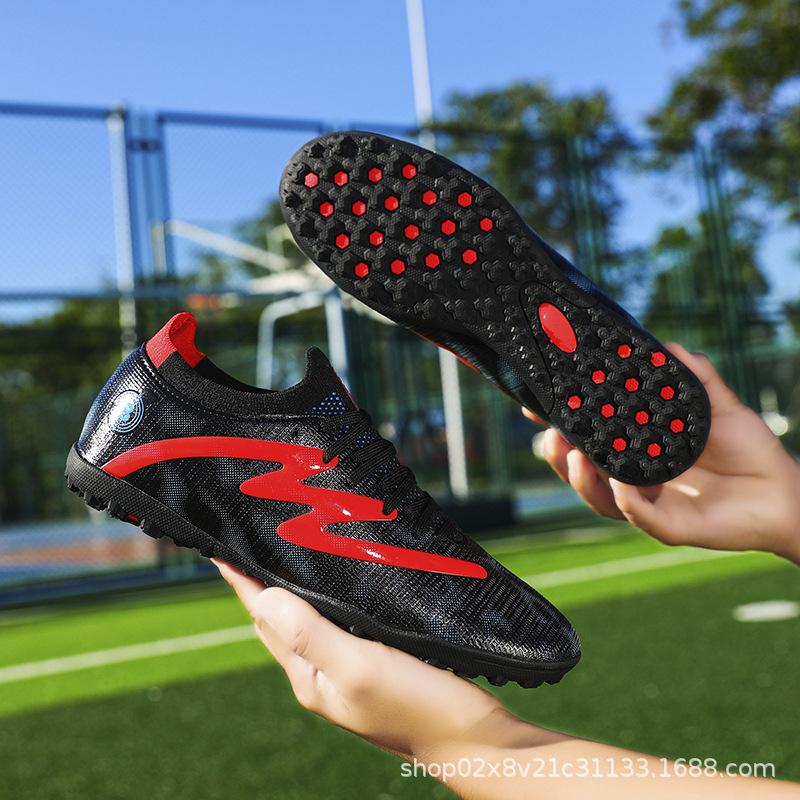 

Новые футбольные бутсы мужские и женские взрослые большого размера высокие AG длинные шипы TF шипы для искусственной травы тренировочные бутсы 45