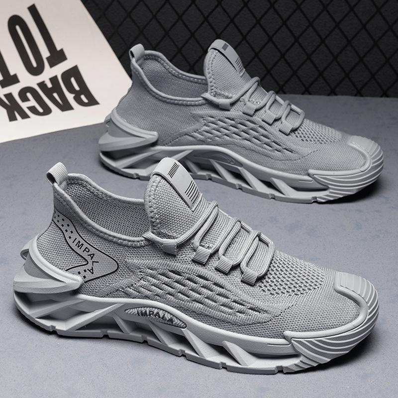 New Shoes for Men Casual Sport Shoes Spring Summer Breathable Mesh Sneaker Cool Lace-up Loafers