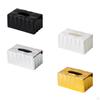 Modern Tissue Box decor Rectangular Napkin Paper Holder Case