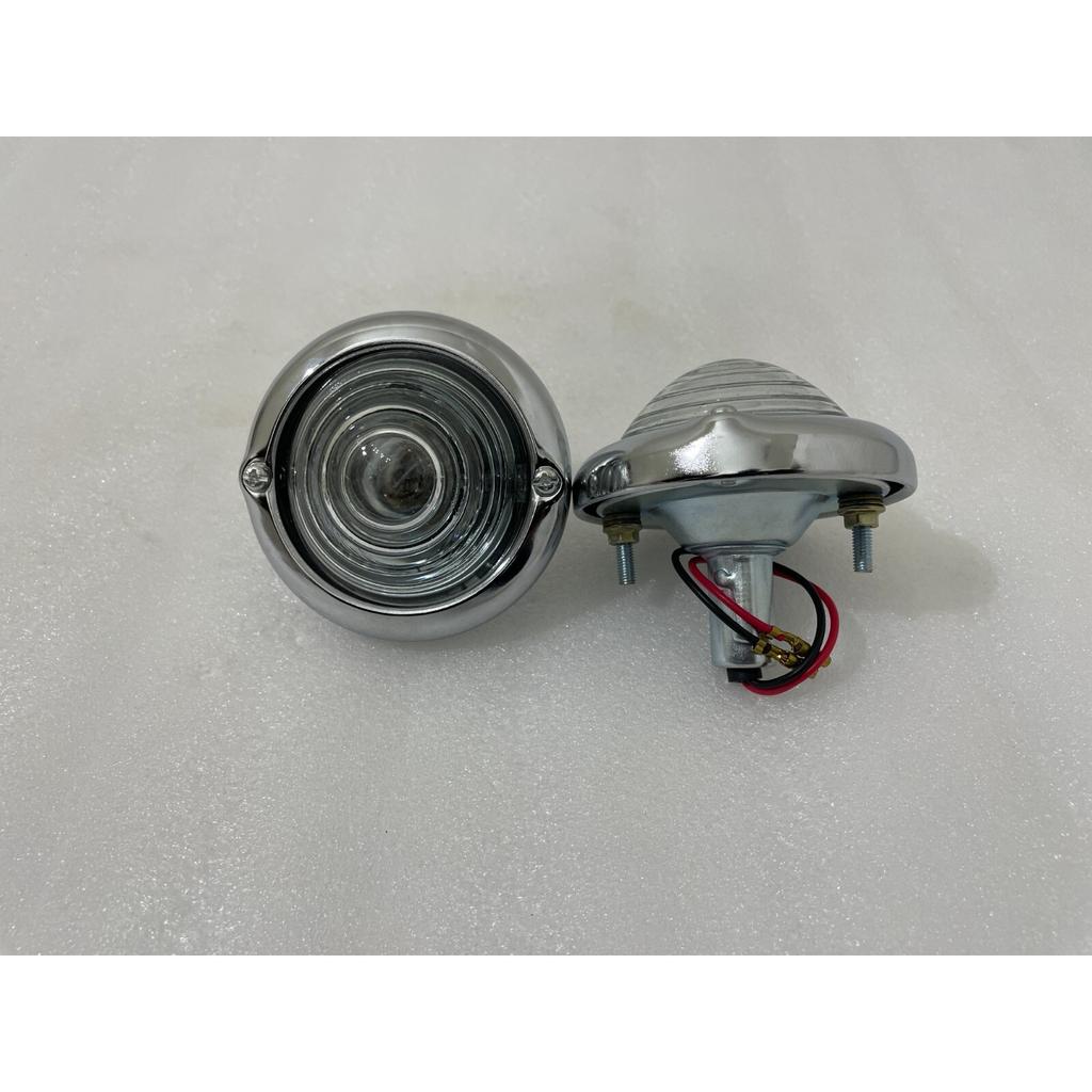 Willys CJ3b CJ3 CJ5 Ford Jeeps Parking Turn Signal Indicator Clear Glass Lights