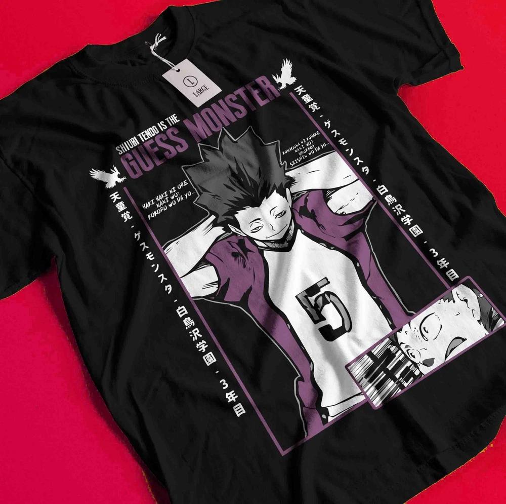 Haikyuu Shirt Shoyo Hinata Tshirt Kuroo Kenma Tshirt Kageyama Tsukishima Anime S