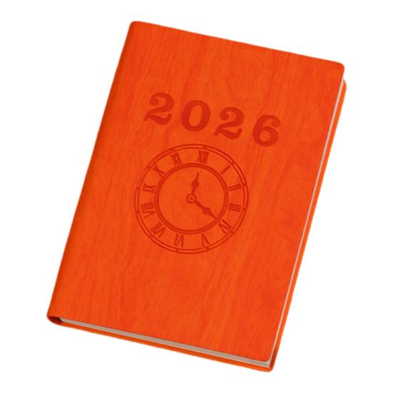 2026 Planlegger Effektivitetsmanual A6 Timebok Multifunksjonell Engelsk Planlegger Bærbar 365 Dagers Organizer Kontorrekvisita Gaver