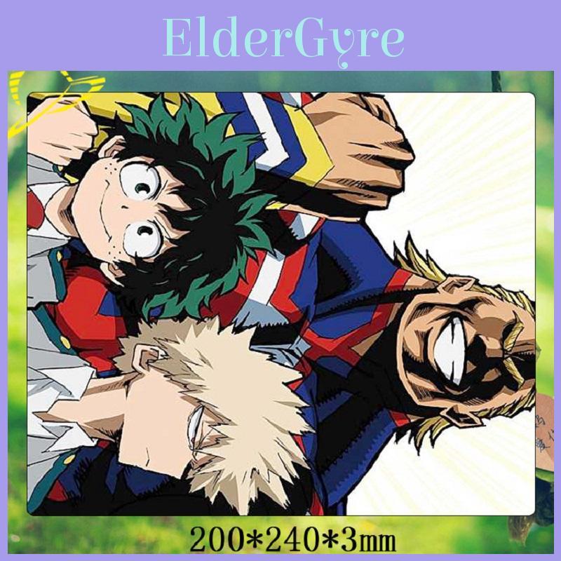 Premium Anime My Hero Mouse Pad With Katsuki Bakugo Design For Gamers And Offices