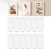 Pack of 12 Adhesive Picture Frame Hooks Easy Installation Wall Hangers for Photos Posters and Paintings Display Shelf