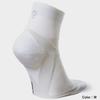 Goldwin Running Foot Taping Quarter C3fit Arch Support Quarter Socks GC23301 White M [Goldwin] Socks, Support, Structure, Length, Unisex,