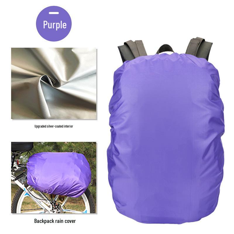 

Waterproof Large-Capacity Mountain Bike Rear Pannier with Rain Cover 45L
