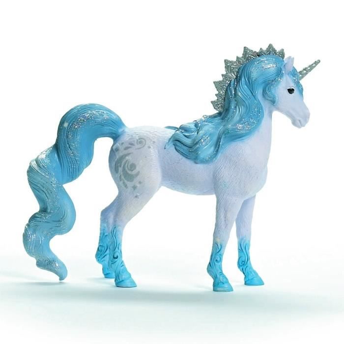 Figurine Jument licorne des Eléments , figurine mythique, Cadeau pour Enfants à Partir de 5 ans, 4 x 14 x 12 cm, schleich 70823