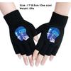 Stranger Printed Cotton Autumn Winter Warm Knitted Touch Gloves Fingerless Gloves