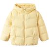 Jacket Down Jacket Teenagers Warm Yellow