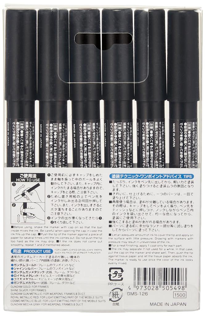 Gundam Marker Fine Point Type Set 2