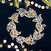Snowflake Christmas Tree Ornaments DIY Crystal Hanging Christmas Crystal Pendants  Indoor Outdoor
