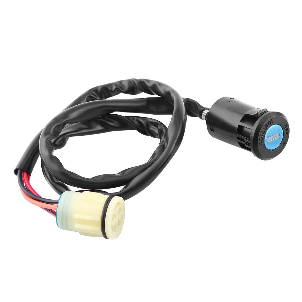 Motorcycle ATV Ignition Key Switch Assembly For Honda TRX420 Rancher 07 11 TRX450 Foreman 02 04