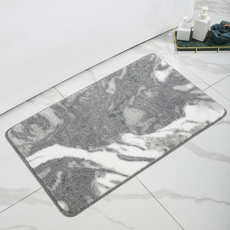 Mata podłogowa do łazienki druk atramentowy z mikrofibry łazienka chłonna mata do stóp wycieraczka do butów do sypialni mata antypoślizgowa uciekający dywan