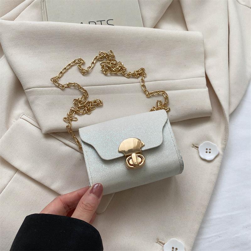 Chic Street Fashion Pu Leather Small Square Bag With Stitching Detail For Daily Use