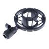 Shock Mount Holder Studio Recording Bracket For Large Mic Clip Black
