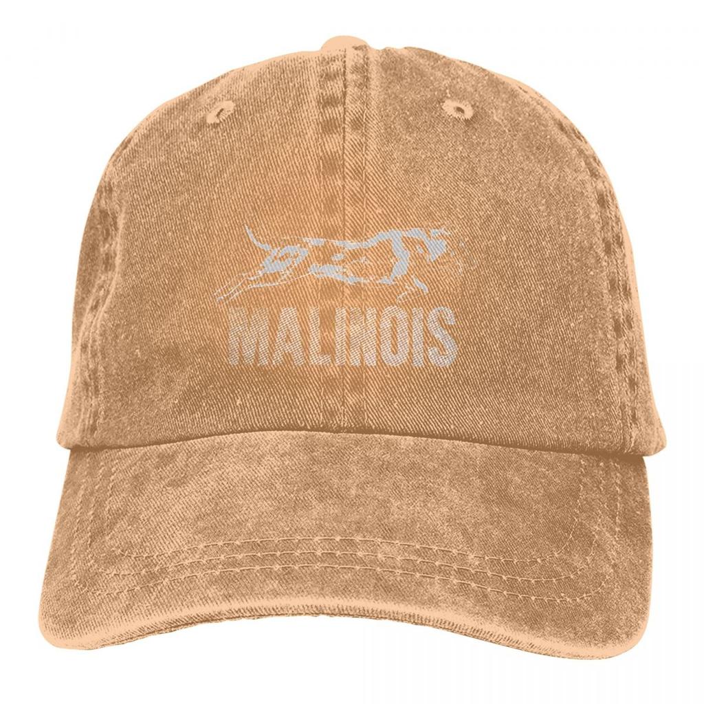 Pure Color Dad Hats Malinois Belgian Shepherd Mechelaar Classic Womens Hat Sun Visor Baseball Caps Dog Lover Peaked Cap