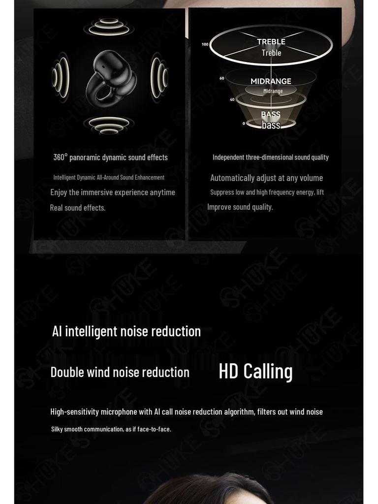 2025 New SK26 Wireless Bluetooth In-ear Sleep Earbuds - High Sound Quality