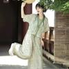 Micul iasomie tematică chinezească din dinastia Tang Hanfu Bloomers și costum de vară zilnic Tang Bei Zi
