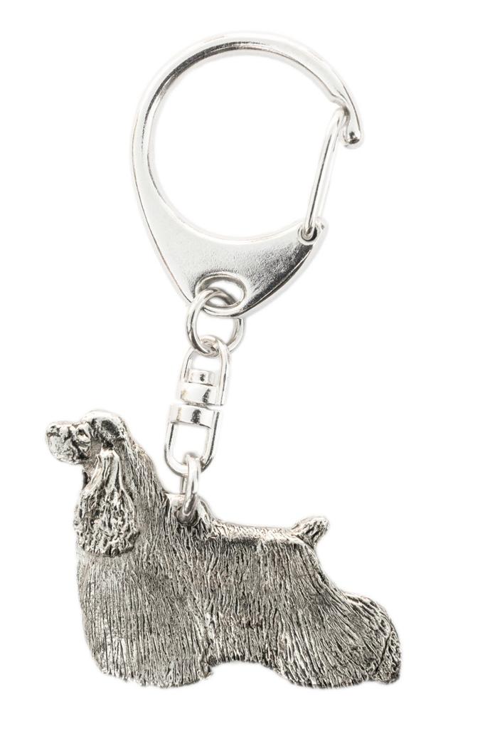American Cocker Spaniel Made in England Art Dog Keychain Collection