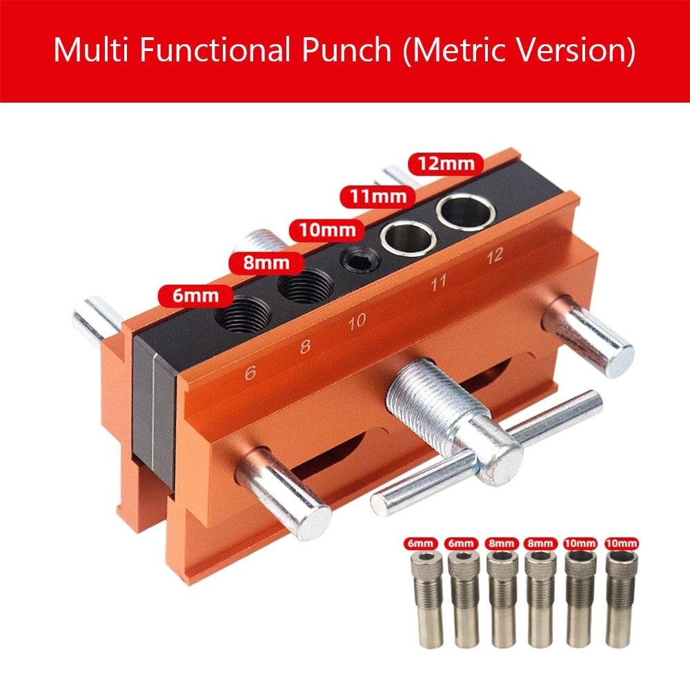 

Vertical Wood Punch Tool Clamp Fixed Hole Positioner Panel Boring Device Cabinet Making Standard