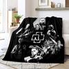 Till Lindemann, lead singer of the German heavy metal rock band Rammstein, blanket for warmth, home decoration for siesta, flannel blanket Y5