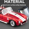 1:36 SHELBY Cobra 427 SC Sports Car Alloy Diecast Model Car Kid Children Toy Gift For Boy Collecting Hobby