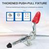 Push Type Quick Release Toggle Clamp Heavy Duty Rustproof Steel Toggle Clamp For Machine Operation
