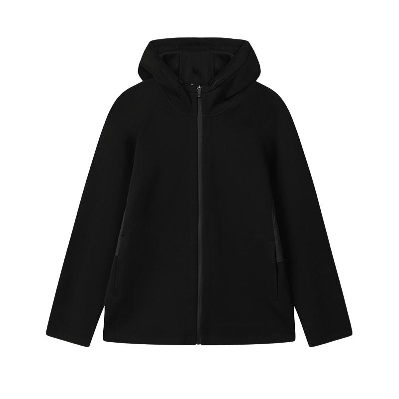 

Fila Синий Модный Простой Однотонный Личность Трендовый Повседневный Универсальный Удобный Худи Мужская Куртка F11M542405FBK L