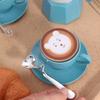 Kettle Snack Simulation Coffee Set Coffee Machine Afternoon Tea Toy Play House Toy  DIY Toy